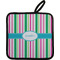 Grosgrain Stripe Neoprene Pot Holder