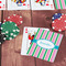 Grosgrain Stripe On Table with Poker Chips