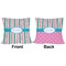 Grosgrain Stripe Outdoor Pillow - 20x20