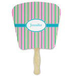 Grosgrain Stripe Paper Fan (Personalized)