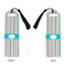 Grosgrain Stripe Plastic Bookmarks - Approval