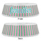 Grosgrain Stripe Plastic Pet Bowls - Large - APPROVAL