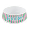 Grosgrain Stripe Plastic Pet Bowls - Small - MAIN