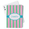 Grosgrain Stripe Playing Cards - Front View