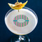 Grosgrain Stripe Printed Drink Topper - Small - In Context