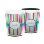 Grosgrain Stripe Ceramic Shot Glass - 1.5 oz (Personalized)