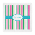 Grosgrain Stripe Decorative Paper Napkins (Personalized)