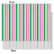 Grosgrain Stripe Tissue Paper - Lightweight - Medium - Front & Back