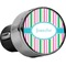 Grosgrain Stripe USB Car Charger - Close Up