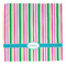 Grosgrain Stripe Washcloth - Front - No Soap