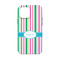 Grosgrain Stripe iPhone 13 Mini Tough Case - Back