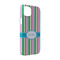 Grosgrain Stripe iPhone 14 Case - Angle