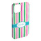 Grosgrain Stripe iPhone 15 Plus Case - Angle