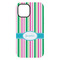 Grosgrain Stripe iPhone 15 Plus Tough Case - Back