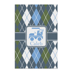 Blue Argyle Posters - Matte - 20x30 (Personalized)