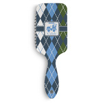 Blue Argyle Hair Brushes (Personalized)