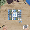 Blue Argyle Jigsaw Puzzle 252 Piece - In Context