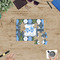 Blue Argyle Jigsaw Puzzle 30 Piece - In Context