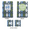 Blue Argyle Large Gift Bag - Approval