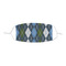 Blue Argyle Mask1 Kids Small