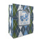 Blue Argyle Medium Gift Bag - Front/Main