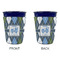 Blue Argyle Party Cup Sleeves - without bottom - Approval