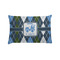 Blue Argyle Pillow Case - Standard - Front