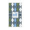 Blue Argyle Guest Paper Towels - Full Color - Standard (Personalized)