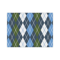 Blue Argyle Medium Tissue Papers Sheets - Lightweight