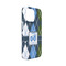 Blue Argyle iPhone 13 Mini Case - Angle