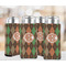 Brown Argyle 12oz Tall Can Sleeve - Set of 4 - LIFESTYLE