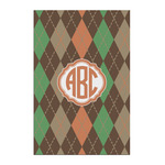 Brown Argyle Posters - Matte - 20x30 (Personalized)