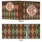 Brown Argyle 3 Ring Binders - Full Wrap - 3" - APPROVAL