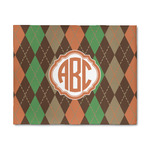 Brown Argyle 8' x 10' Patio Rug (Personalized)