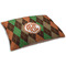 Brown Argyle Dog Beds - SMALL