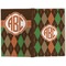 Brown Argyle Hard Cover Journal - Apvl