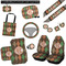 Brown Argyle Interior Car Accessories