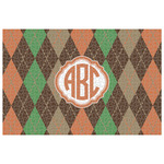 Brown Argyle Jigsaw Puzzle - 1000-piece (Personalized)