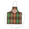 Brown Argyle Kid's Aprons - Medium Approval