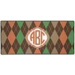 Brown Argyle 3XL Gaming Mouse Pad - 35" x 16" (Personalized)