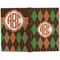 Brown Argyle Large Hard Cover Journal - Apvl