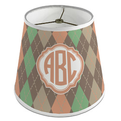 Brown Argyle Empire Lamp Shade (Personalized)