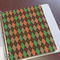 Brown Argyle Page Dividers - Set of 5 - In Context