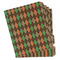 Brown Argyle Page Dividers - Set of 5 - Main/Front