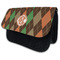 Brown Argyle Pencil Case - MAIN (standing)