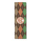 Brown Argyle Runner Rug