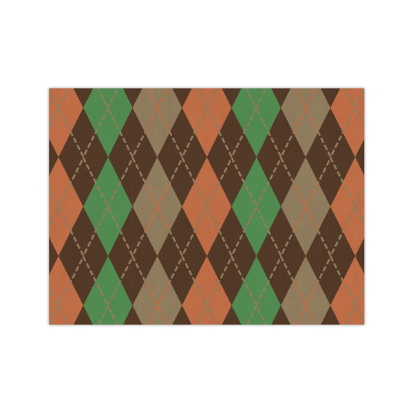 Custom Brown Argyle Medium Tissue Papers Sheets - Heavyweight