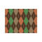 Brown Argyle Tissue Paper - Heavyweight - Medium - Front