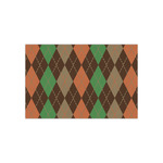 Brown Argyle Small Tissue Papers Sheets - Heavyweight