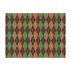 Brown Argyle Tissue Paper Sheets